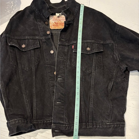 Levi's Charcoal Denim Jacket - Picture 7 of 8